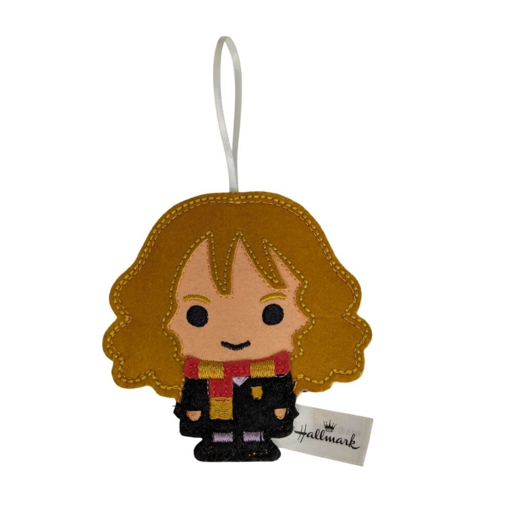 Hallmark Harry Potter Hermione Granger Felt Christmas Ornament Collectible